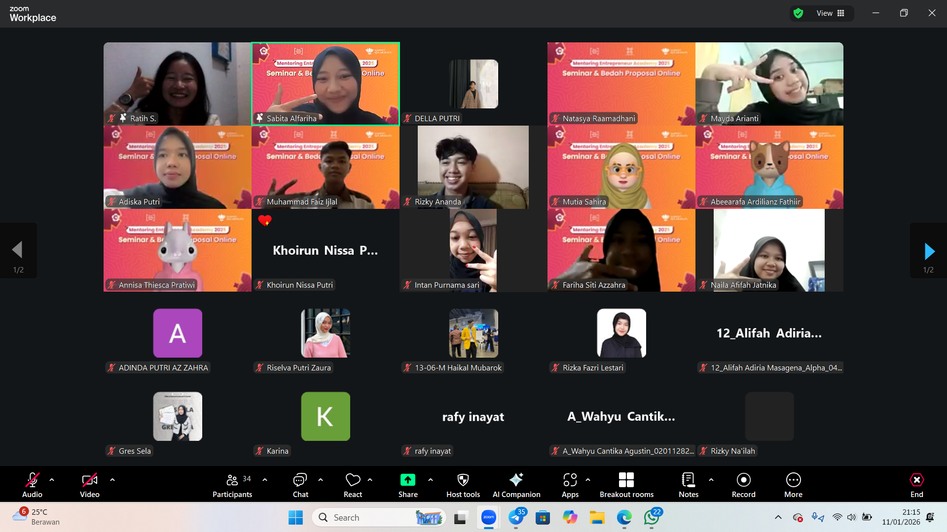 Mentoring TFI & EA